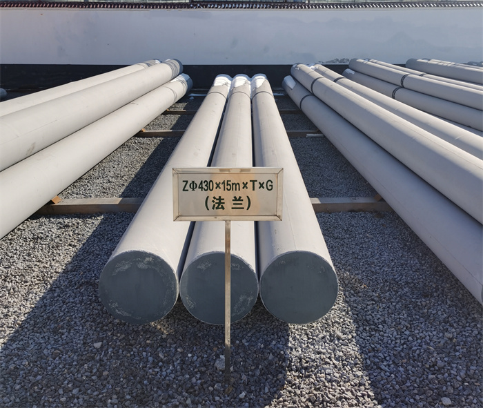 封开430×15米×T×G砼电力电杆