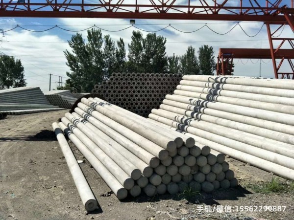 封开190*10米非预应力水泥电线杆